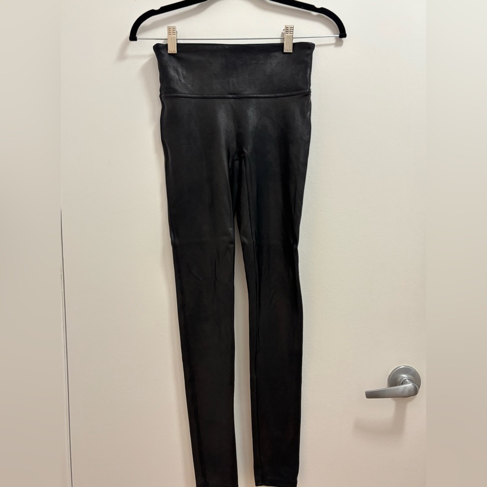 Spanx Faux Leather Leggings